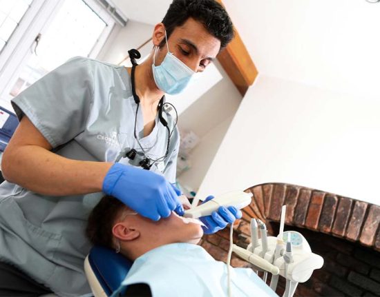 Dental hygiene treatment at Crown Bank Dental Cheshire